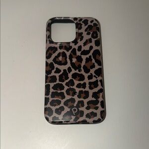 Loopy Case Pink and Brown Leopard Print Phone Case